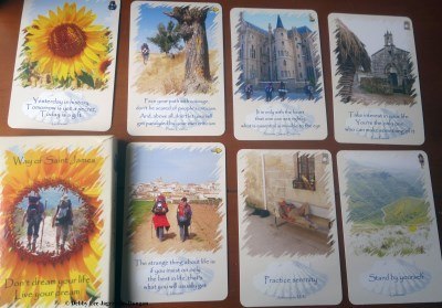 Camino de Santiago Souvenirs Inspirational Cards