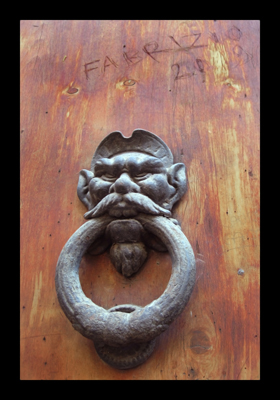 Ornate Door Knocker,  Evil door knocker, Fabrizio 