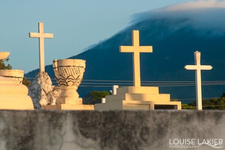 Granada, Nicaragua, Volcan Mombacho, City, Cemetery, Sunlight, Sunset, Sunshine, The Right Light