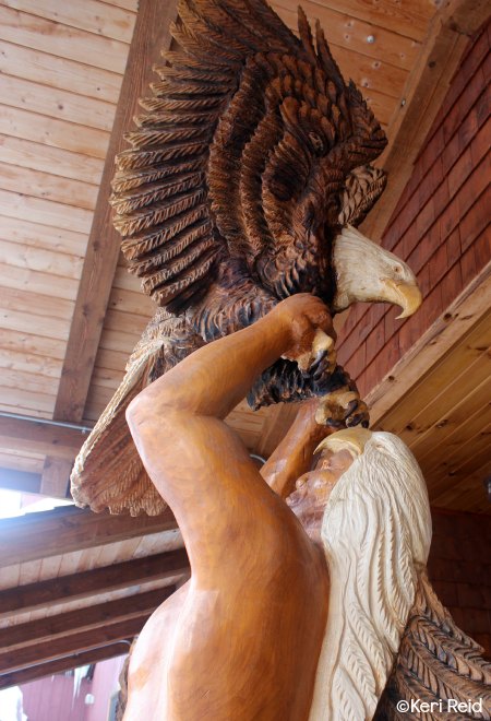 Eagle Sculpture Jay