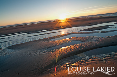 Seaview, Beach, Sunset, Washington Coast, The Sou'wester, The Pacific, Coast, Low Tide