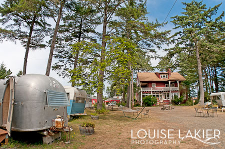 The Sou'wester, Seaview, Washington, Beach Town, Vintage Travel Trailers, Cabins, Getaways, Campgrounds, RV Park. Lodge, Henry Corbett
