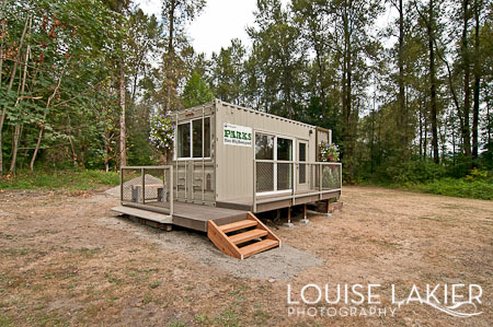 Shipping Container Cabin, Tolt MacDonald Park, Washington, Seattle, Snoqualmie Valley, King County Parks, Green Tools