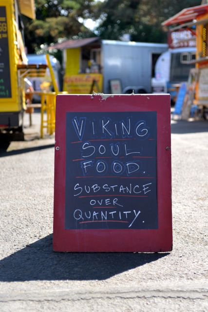 Viking Soul Food Substance over Quantity