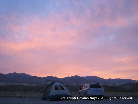 Camping In Death Valley National Park