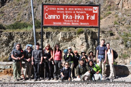 Peru Treks Group Start of Inca Trail Hike
