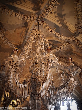 sedlec ossuary kutna hora czech republic bone chandelier