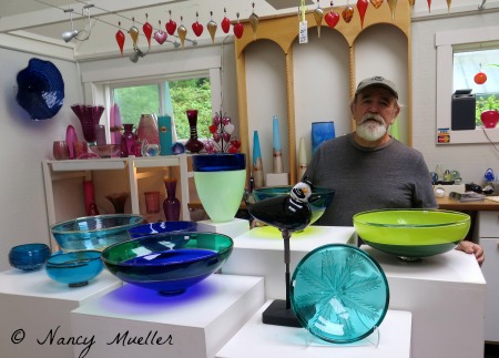 Robert Adamson Island Art Glass Artist