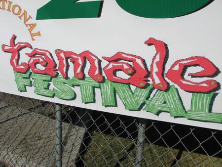 Tamale Festival sign