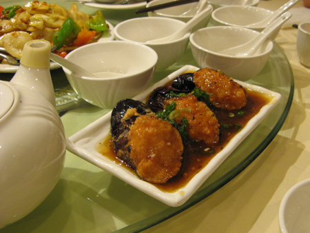 Eggplant with shrimp paste, Jade Dynasty, Vancouver
