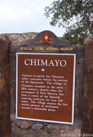 chimayo historic marker rancho de chimayo santa fe new mexico El Santuario de Chimayó 