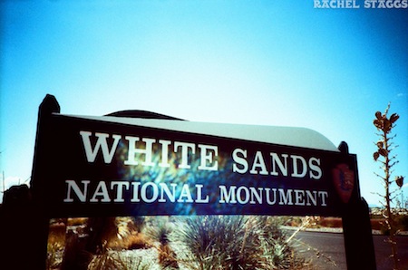 white sands national monument new mexico cross process film