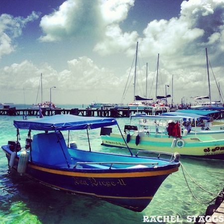 isla mujeres mexico boat dock