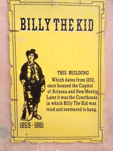 Billy the Kid tried and hanged