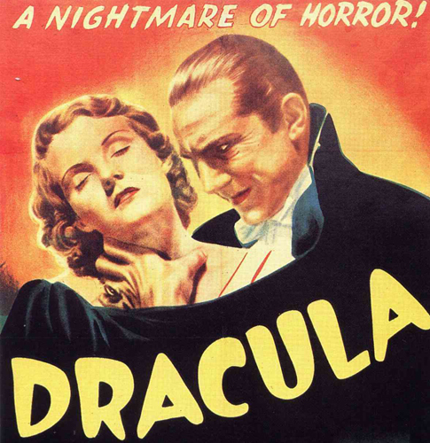Universal Pictures' movie poster of 1931 Dracula film