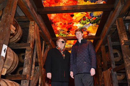 Dale Chihuly and Makers Mark COO Rob Samuels