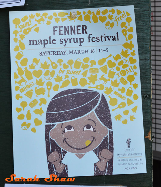 Fenner Maple Syrup Festival poster