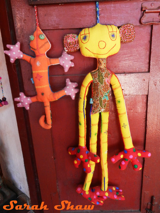 Akha Creatures for sale at Naga Creations in Luang Prabang, Laos