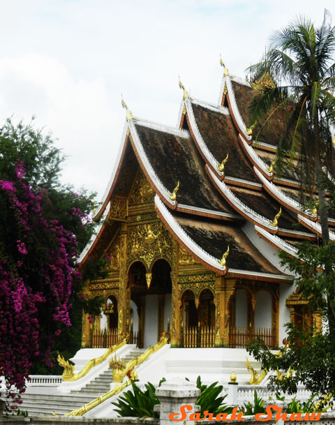Haw Kham Temple in Royal Palace Complex, Luang Prabang, Laos