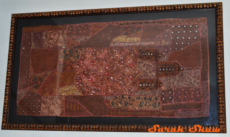 Custom frames Indian patchwork