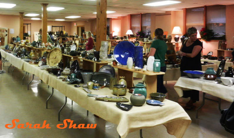 The Greater Lansing Potters Guild spring sale