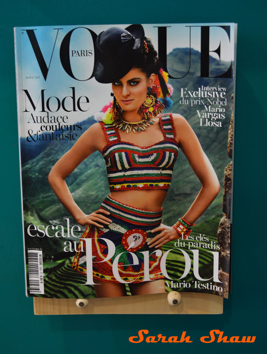 Vogue Paris features Peru