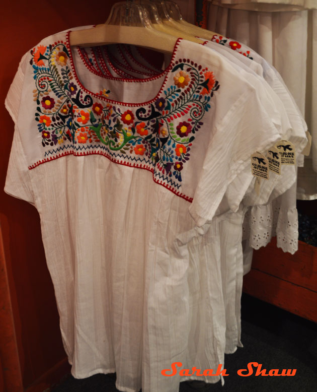 Embroidered Mexican blouses from Courage My Love in Toronto