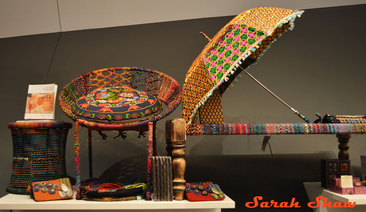Colorful designs from India are offered ar the ROM Museum Store in Toronto