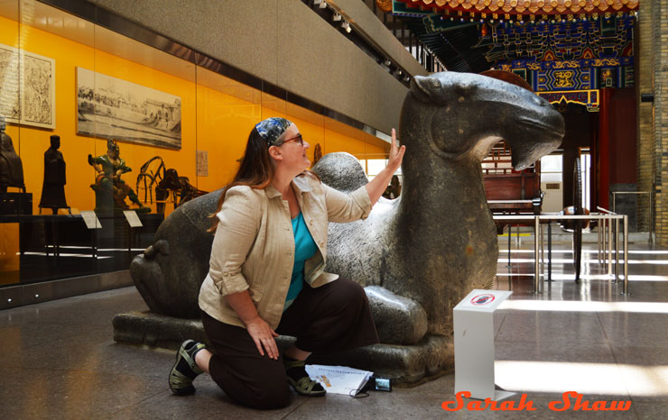 WanderLit tours the Royal Ontario Museum in Toronto with me