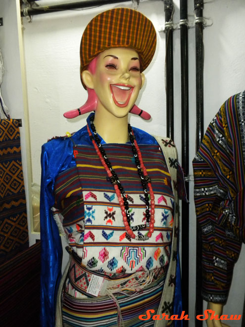 Fashion mannequin in Thimphu, Bhutan