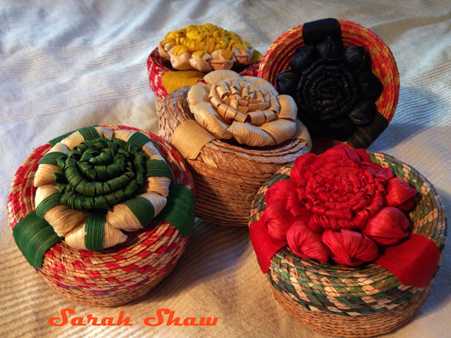 Patzcuaro Flower Baskets