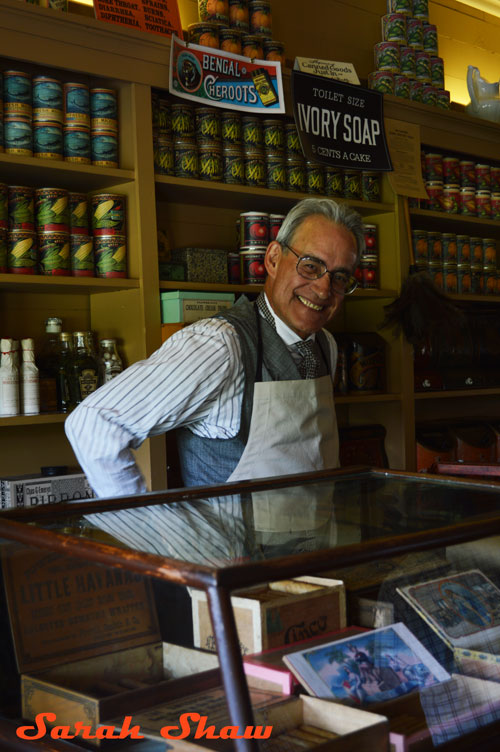 Shopkeeper at General Store