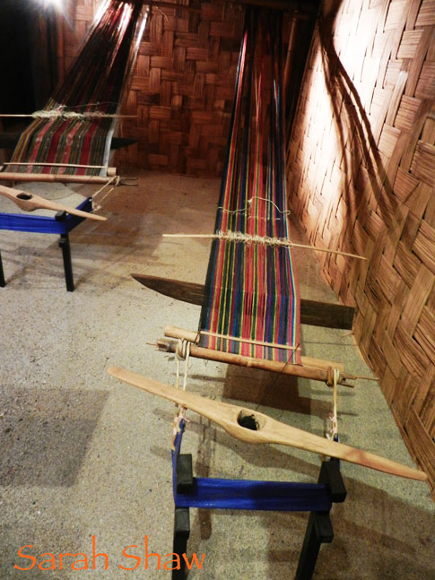 Back strap looms on display