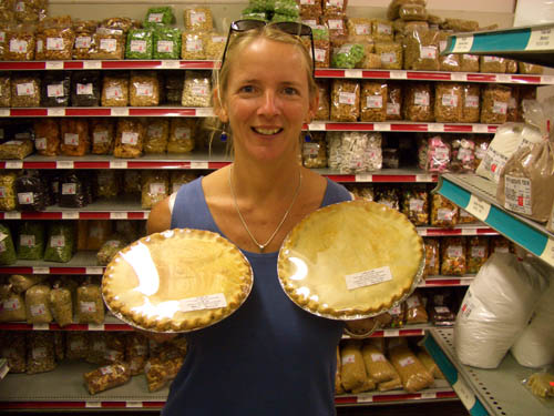 Beth with pies