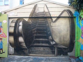 Graffiti Escalator