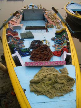 Varanasi boat vendor