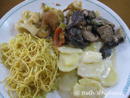Lunch in Bhutan