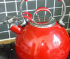 red kettle
