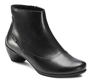 ecco sculptured ankle boot