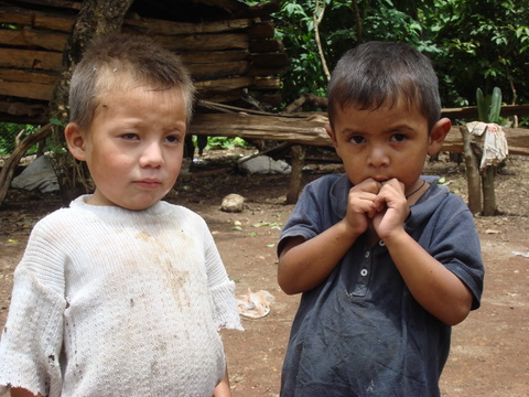 Children in Lepaterique, Honduras