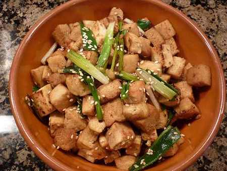 stir-fried tofu