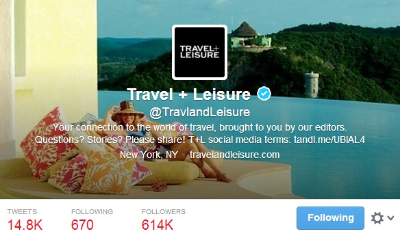 Travel+Leisure on Twitter