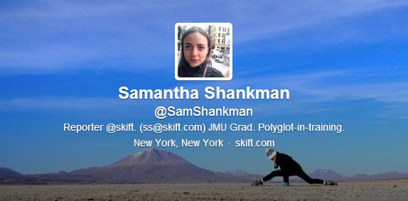 Samantha Shankman Twitter