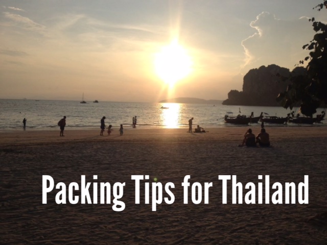 Packing Tips for Thailand