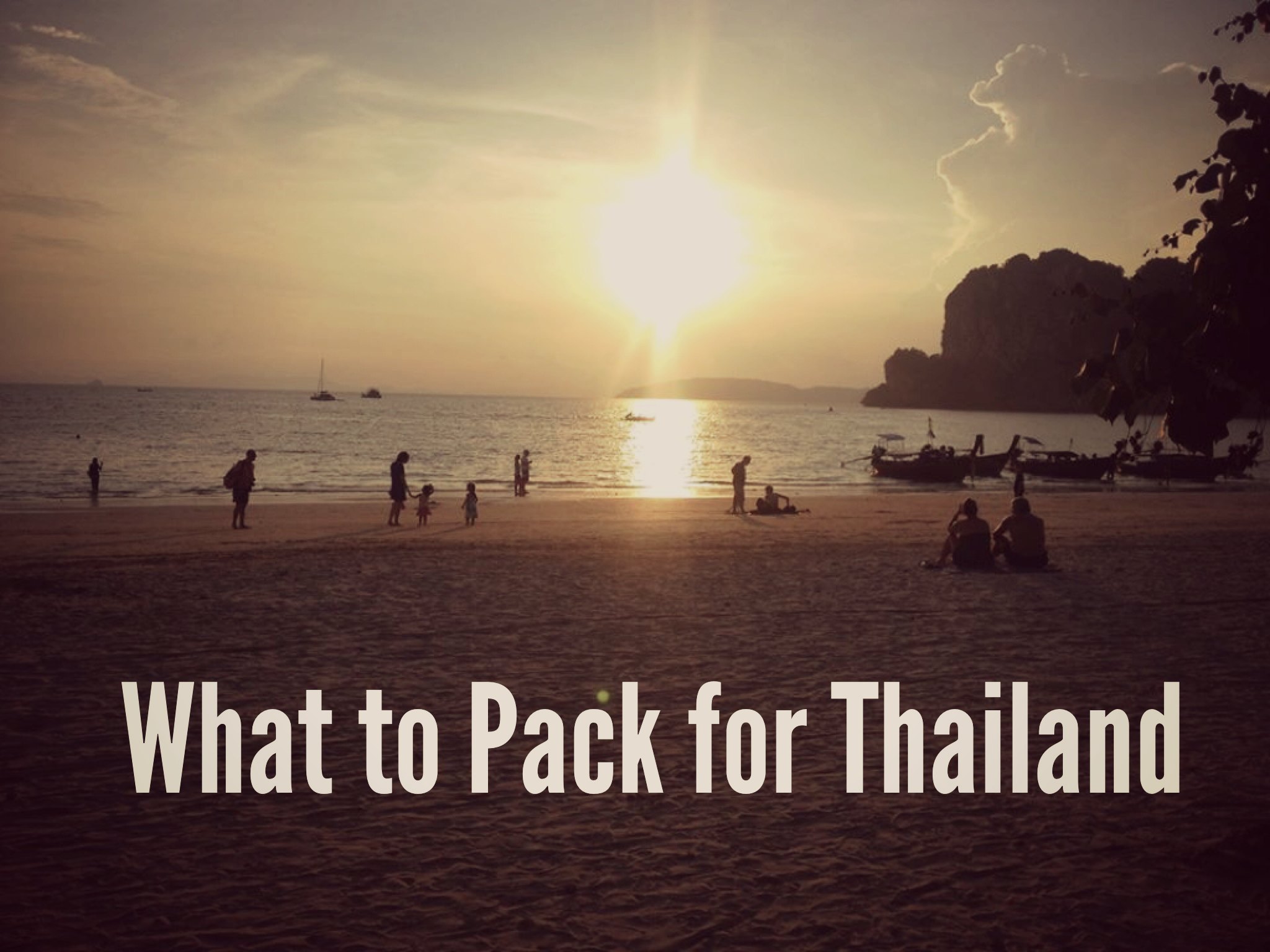 What to Pack to Thailand for Songkran