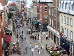 Old Quebec View from Wall