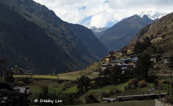 Laya Bhutan Masang Gang with Monastery