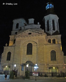 Old Quebec Cathedral Night