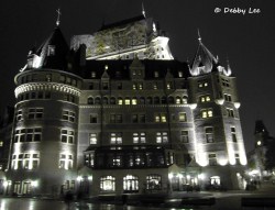 Old Quebec Night Le Chateau Frontenac A