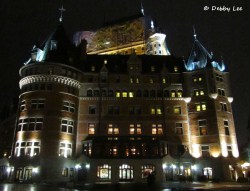 Old Quebec Night Le Chateau Frontenac B